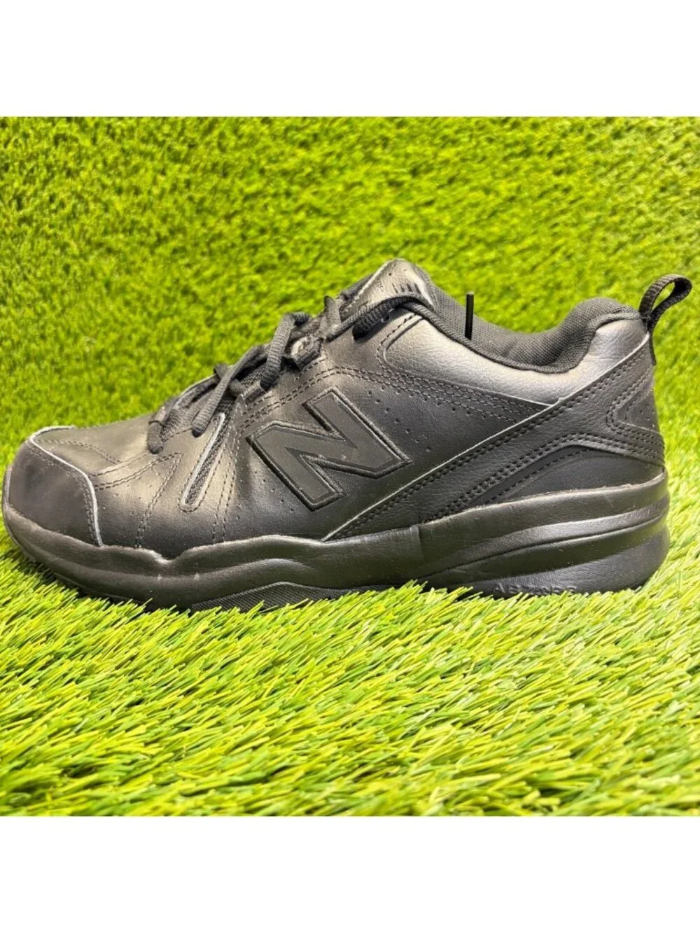 New Balance 608 V5 Womens Size 11 Black Athletic Slip Resistant Shoes Sneakers